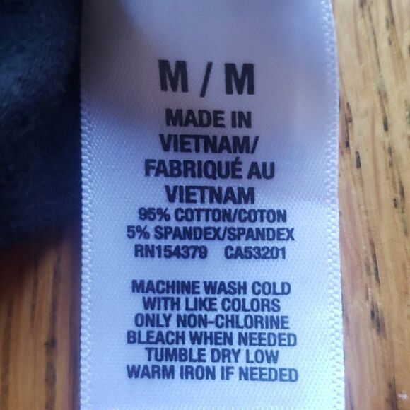 Aeropostale Junior Medium Black Lace-Up Tee Short Sleeve Shirt Dress Midi - Picture 5 of 5